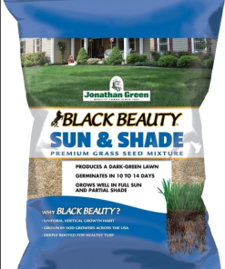 Jonathan Green 25Lb Black Beauty Sun & Shade Premium Grass Seed  SUN/SHADE  25Lb