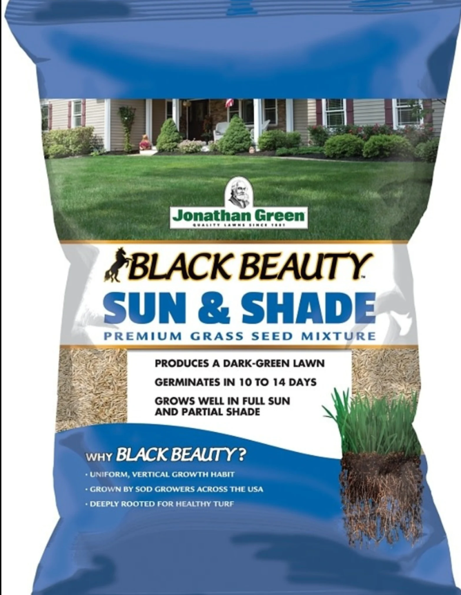 Jonathan Green 50Lb Black Beauty Sun & Shade Premium Grass Seed